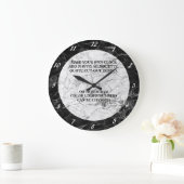 MAKE YOUR OWN CLOCK GROßE WANDUHR (Zuhause)