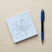 Make Your Own Custom Name Octopus Sticky Notes Post-it Klebezettel