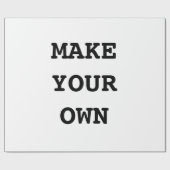 MAKE YOUR OWN GESCHENKPAPIER (Flach)