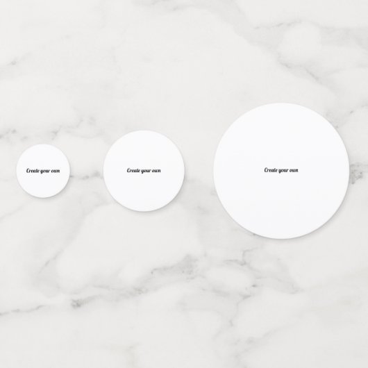 Make Your Own Konfetti (Vorderseiten)