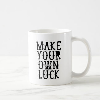 Make your own luck kaffeetasse