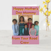 Make your own Mother's Day card Karte (Gelbe Blume)