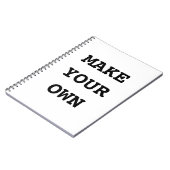 MAKE YOUR OWN NOTIZBLOCK (Linke Seite)