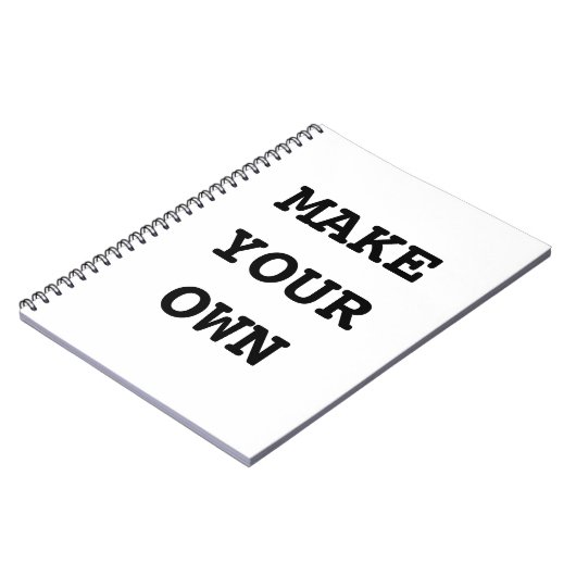 MAKE YOUR OWN NOTIZBLOCK (Linke Seite)