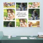 Make your own photo collage and text  banner (Messe)