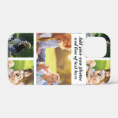 Make your own photo collage and text Case-Mate iPhone hülle (Rückseite (Horizontal))