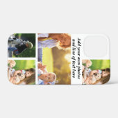 Make your own photo collage and text  Case-Mate iPhone hülle (Rückseite (Horizontal))