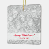 Make your own square Christmas tree foto ornament (Links)