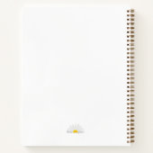 "Make Your Own Sunshine"-Notebook Notizblock (Rückseite)