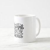 make your self better then last year kaffeetasse (VorderseiteRechts)