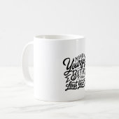 make your self better then last year kaffeetasse (Vorderseite Links)