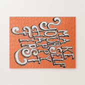 Make Yourself Happy First Puzzle (Horizontal)