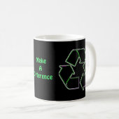 MakeADifference Kaffeetasse (VorderseiteRechts)
