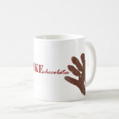 MAKEchocolates Tasse (VorderseiteRechts)