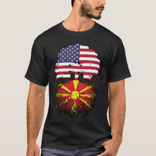 Makedonien USA Vereinigte Staaten T-Shirt