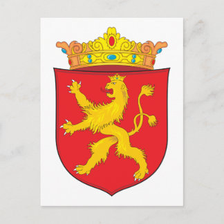Makedonien-Wappen (1635) Postkarte