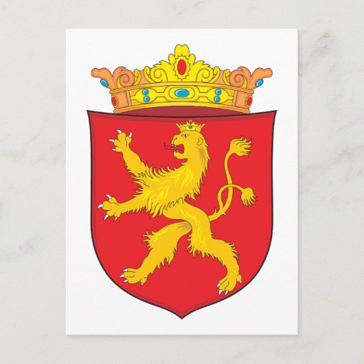 Makedonien-Wappen (1635) Postkarte (Vorderseite)