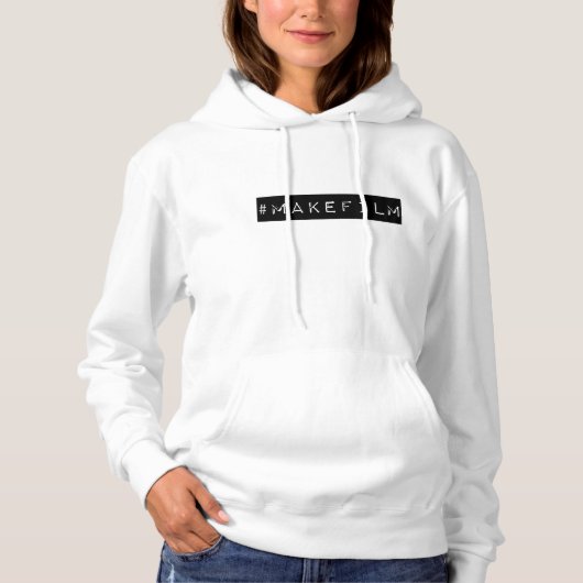 #MAKEFILM american apparele hoodie WOMEN (Vorderseite)