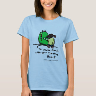 makefriends Damen-T-Shirt T-Shirt