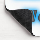 makeiworkBLUE3BIGGER Mousepad (Ecke)