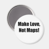 Makelovebage Magnet (Vorderseite/Rückseite)