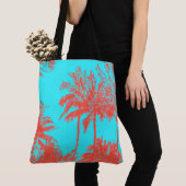 Makena Beach Hawaiian Sketchy Palms Beach Bag Tasche (Von Nahem)