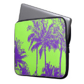 Makena Beach Hawaiian Sketchy Palms Wetsuit Laptopschutzhülle (Vorderseite Links)