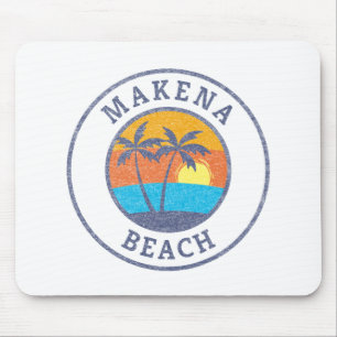 Makena Beach, Maui Faded Classic Style Mousepad