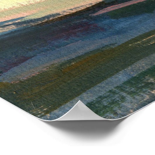 Makena Beach Poster (Ecke)