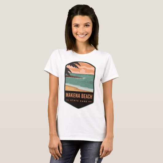 Makena Beach Staat Park T-Shirt (Vorne ganz)