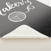 Maker Handwerk Typografie Print Sherpadecke (3/4)