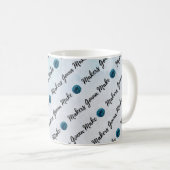 Maker machen Blue Yarn Cake Crafts Kaffeetasse (VorderseiteRechts)