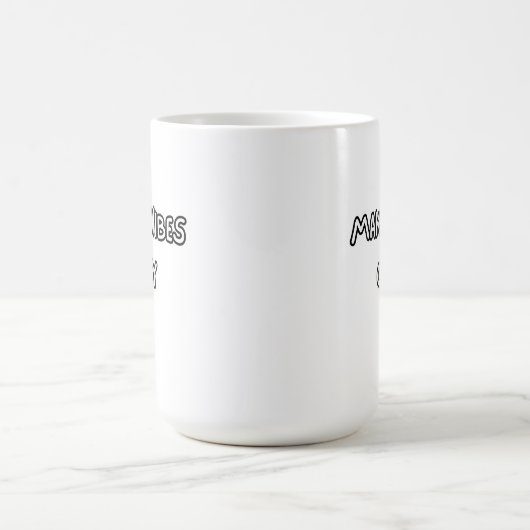 maker vibes only kaffeetasse (Mittel)