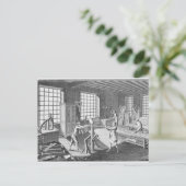 Maker's Workshop, from the 'Encyclopedie Postkarte (Stehend Vorderseite)