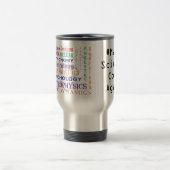 #MakeScienceCoolAgain - Wissenschaftskaffee-Tasse Reisebecher (Mittel)
