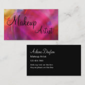 Makeuo Künstler-Visitenkarten Visitenkarte (Vorne/Hinten)