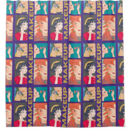 MAKEUP ANIME FRIENDS DUSCHVORHANG