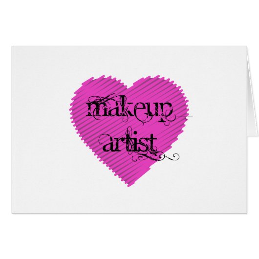 Makeup Artist (Vorderseite (Horizontal))