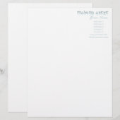 MakeUp Artist 1 - Letterhead Briefkopf (Vorne/Hinten)