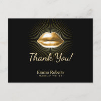 Makeup Artist 3D Gold Lips Schönheitssalon Vielen