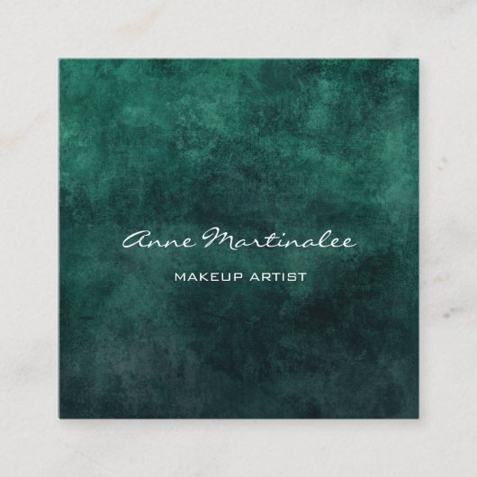 Makeup Artist Abstrakt Square Business Card Quadratische Visitenkarte (Vorderseite)