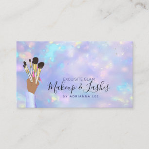 Makeup Artist Beautician Mua Beauty Salon Opal Visitenkarte