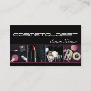 Makeup Artist Beauty Cosmetologe Wellness-Center B Visitenkarte