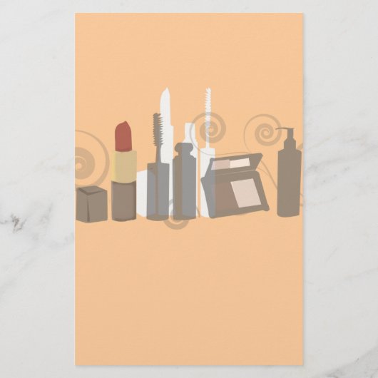 Makeup Artist Beauty Products Business Services Flyer (Hinten)