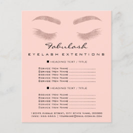 Makeup Artist Beauty Salon Flyer WELLNESS-CENTER R