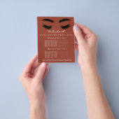 Makeup Artist Beauty Salon Flyer WELLNESS-CENTER S (Gruppe)