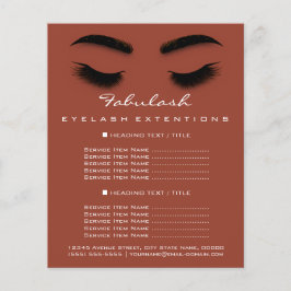 Makeup Artist Beauty Salon Flyer WELLNESS-CENTER S