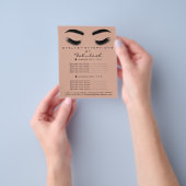 Makeup Artist Beauty Salon Flyer WELLNESS-CENTER S (Gruppe)