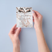 Makeup Artist Beauty Salon Glitzer Flyer Marbella (Gruppe)