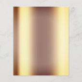 Makeup Artist Beauty Salon Gold Glitzer Flyer Imit (Hinten)